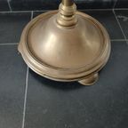 Antieke Koperen Petroleum Vloerlamp Brevete L&b 1883 thumbnail 5