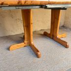 Rainer Daumiller Grenen Vintage Verlengbare Eettafel thumbnail 16