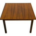 Vintage Salontafel Compact Palissander Jaren 70 Design thumbnail 11