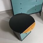Giorgetti Set 1990 By Umberto Asnago Bed Sidetables / Sidetables / Sideboard With Drawers. thumbnail 6