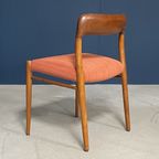 Vintage Eetkamerstoelen- Niels Otto Møller – Model 75 – Jaren 60 thumbnail 5