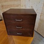 Vintage Ladekast Zwevend Kastje Jaren 60 Mid Century thumbnail 3