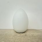 Vintage Egg Shaped Opaline Table Lamp , 1970S thumbnail 6