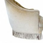 Vintage Fauteuil / Eenzit / Clubzetel Met Franjes thumbnail 12