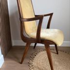 Vintage Design Stoel Met Velours Bekleding thumbnail 16