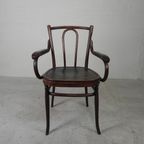 Beuken Fauteuil Met Armleuningen In Thonet Stijl, Jaren 20 thumbnail 6