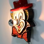 Unieke Keramieken Vintage Clowns Wandlamp thumbnail 11