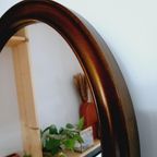 Vintage Kunststof Spiegel Rond thumbnail 8