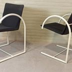 Set Van 2 Vintage Cirkel Stoelen, Metaform, Postmodern thumbnail 2