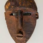 Afrikaans Houten Masker Van 35 Cm thumbnail 8