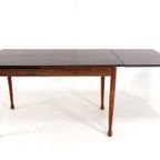 Palissander Rechthoekige Verlengbare Eettafel Vintage thumbnail 12