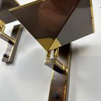 2x Vintage Design Wandlampen Brons thumbnail 7