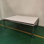 Vintage Salontafel Wit Chrome thumbnail 4