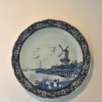 Groot Wandbord, Handwerk By Boch In Delfs Blauw thumbnail 3
