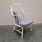 Pastoe Lena Larsson Spijlen Stoel Nesto Jaren 60 Fauteuil thumbnail 3