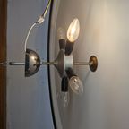 Grote Vintage Bauhaus Stijl Hanglamp Kunststof (diameter: 84cm) Large Round Hanging Light thumbnail 6
