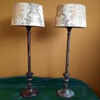 Vintage Schemerlamp, Tafellamp, Sfeer Lamp, Lampje thumbnail 16