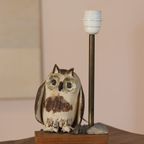 Lampe Hibou En Terre Cuite 1960 thumbnail 8