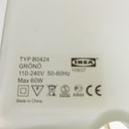 Ikea Design - Model Grono - Type B0424 - Xl Tafellamp - Frosted Glass - 90'S thumbnail 7