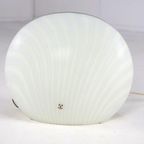 Peill & Putzler Glazen Tafellamp Lamp Shell Zebra Vintage thumbnail 9