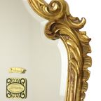 Bladgoud Vergulde Spiegel Deknudt Facet Barok Kuifspiegel 93cm thumbnail 10