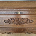 Vintage Secretaire Ladekast Landelijk Bureau Buro 014 thumbnail 15