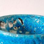Vintage Keramieke Schaal Lava Glazuur West Germany Stijl thumbnail 3