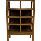 Art Deco Wandkast Vakkenkast Jaren 30 Eiken Open Kast thumbnail 7