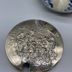 Vintage Delft'S Confituur Pot Met Deksel thumbnail 8