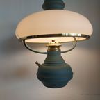 Schitterende Retro/vintage (elektrische) Mushroom 'olielamp' Plafondlamp Met 2 Lichtbronnen thumbnail 2