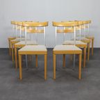 8X Postmoderne Eetkamer Stoel Arco, 1990S thumbnail 9