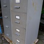 Mooie Rode Industriele Retro Locker thumbnail 11