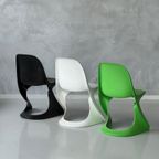 Casalino Eetkamerstoelen 50X Vintage Zwart Groen Prijs P/St thumbnail 5