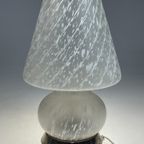 Murano Mushroom/Paddenstoel Tafellamp, Italie 1970'S thumbnail 6