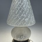 Murano Mushroom/Paddenstoel Tafellamp, Italie 1970'S thumbnail 4