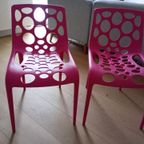 6 Stoelen Calligaris Hero By Archirivolto (4 Groene + 2 Roze) thumbnail 6