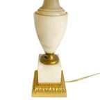 Vintage Marmeren Lampenvoet Barok Lampenkapje thumbnail 3