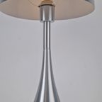 Vintage Tafellamp Steinhauer Aluminium Mushroom Design Lamp thumbnail 5