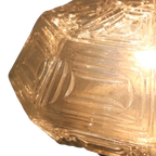 Vintage Nos Hexagon Plafondlamp Plafonniere Glas thumbnail 8