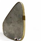 Vintage Jaren 50 Spiegel Met 'gouden' Rand / Wandspiegel thumbnail 5