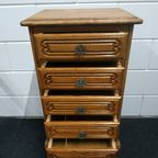 Vintage Queen Anne/Louis Xiv/Xv (Stijl) Wandkastje Ladekastje thumbnail 9