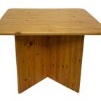 Vintage Grenen Salontafel / Bijzettafel Minimalist Design thumbnail 13