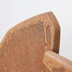 Contemporary Stone & Metal Sculpture With Bronze Figures thumbnail 9