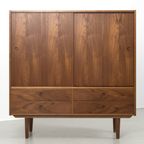 Vintage Highboard Teak 64429 thumbnail 4