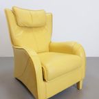 De Sede Fauteuil Geel Leer Lounge Chair '80 Swiss Desede thumbnail 12