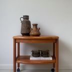 Vintage Deense Bijzettafel / Trolley Van Salling Stolefabrik thumbnail 2