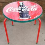 Vintage Coca-Cola Tafel In De "Oude" Kleuren. thumbnail 2