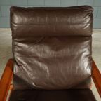Vintage Deense Fauteuil – L. Olsen & Son – Teakhout – Jaren 60 thumbnail 6