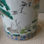Chinese Theedoos Met Kraanvogels thumbnail 3