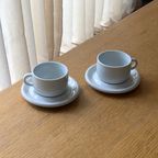 Set Of 4 Vintage Ikea Coffee Cups thumbnail 3